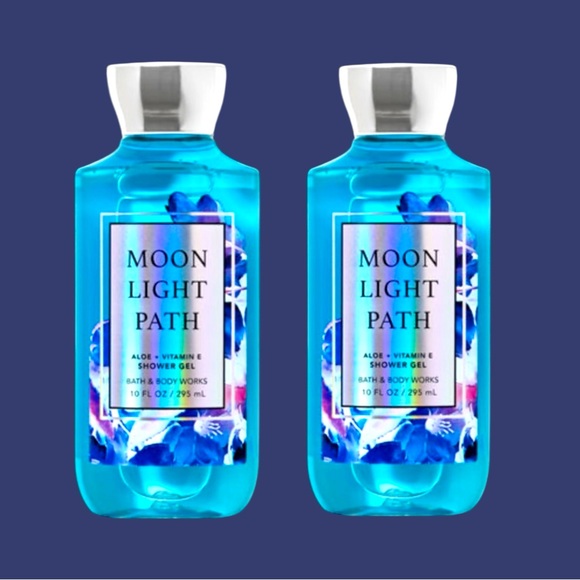 Bath and Body Works “Moon Light Path” 10-fl oz Shower Gel (2 pack) - Picture 1 of 6